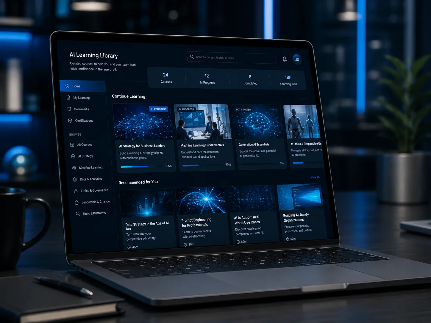 Leaders applying the always-on AI library